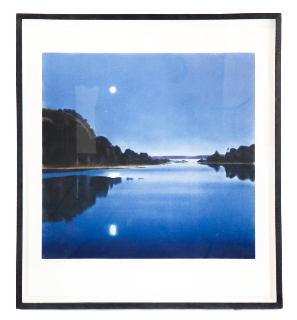 April Gornik comparable auction result: april gornik blue moonlight printer s proof