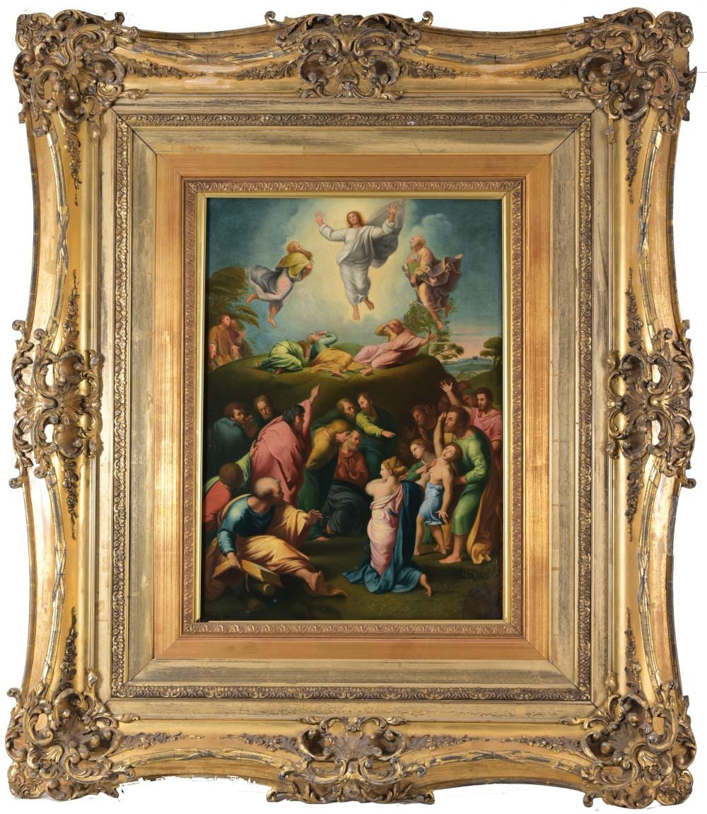 the transfiguration 19th c after raphael · Helmuth Stone · 2026-04-26 Raphael comparable auction result: the transfiguration 19th c after raphael