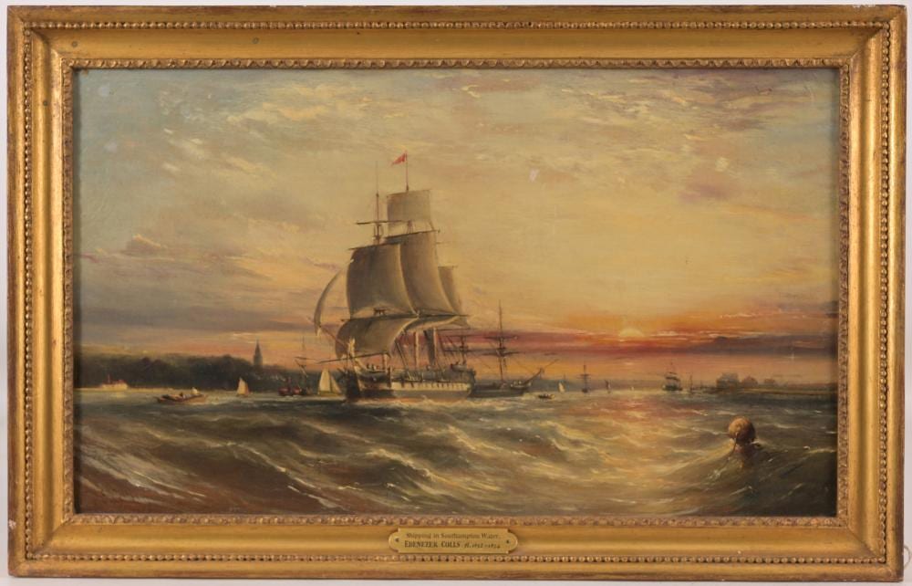 Ebenezer Colls comparable auction result: ebenezer colls british 1812 1887