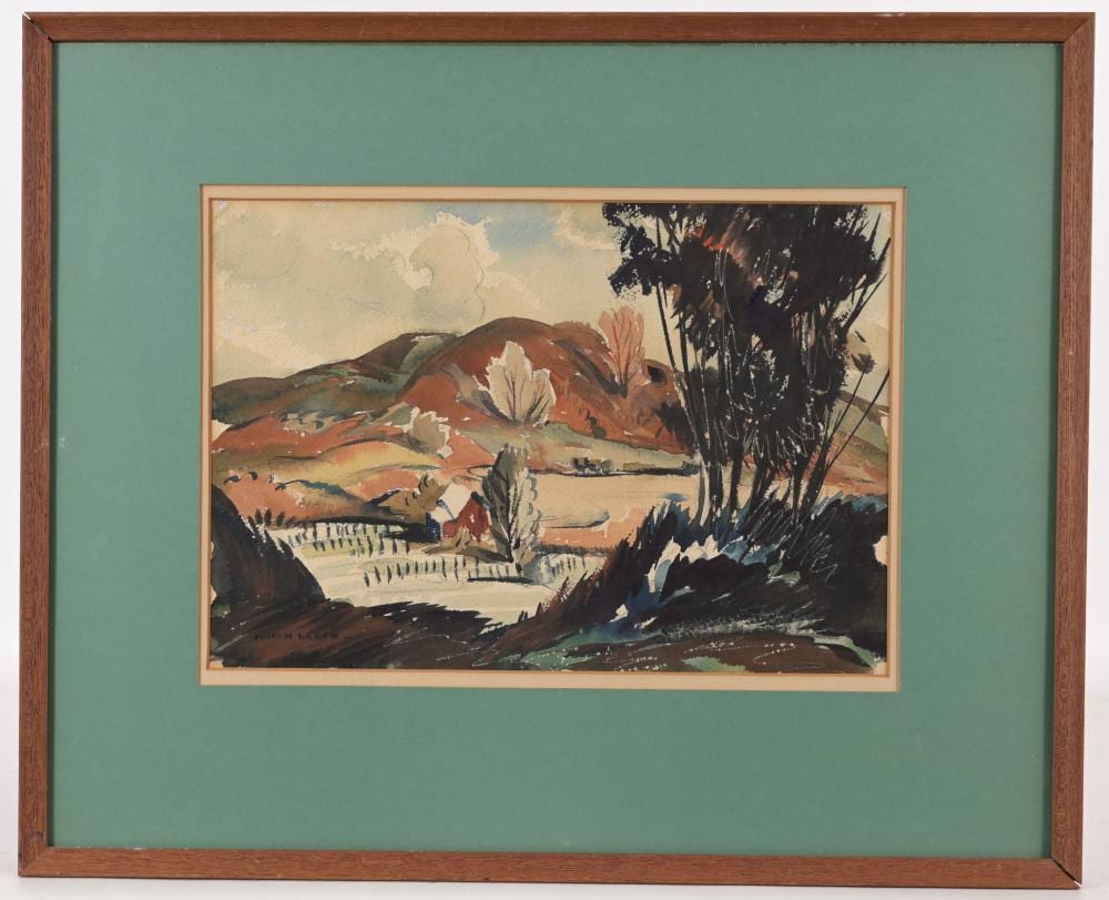 Hilton Leech comparable auction result: hilton leech american 1906 1969