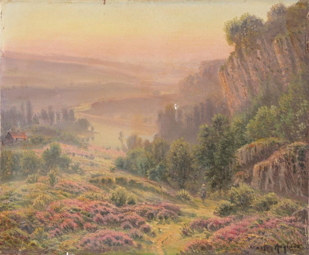 Gaston Anglade comparable auction result: gaston anglade french 1854 1919
