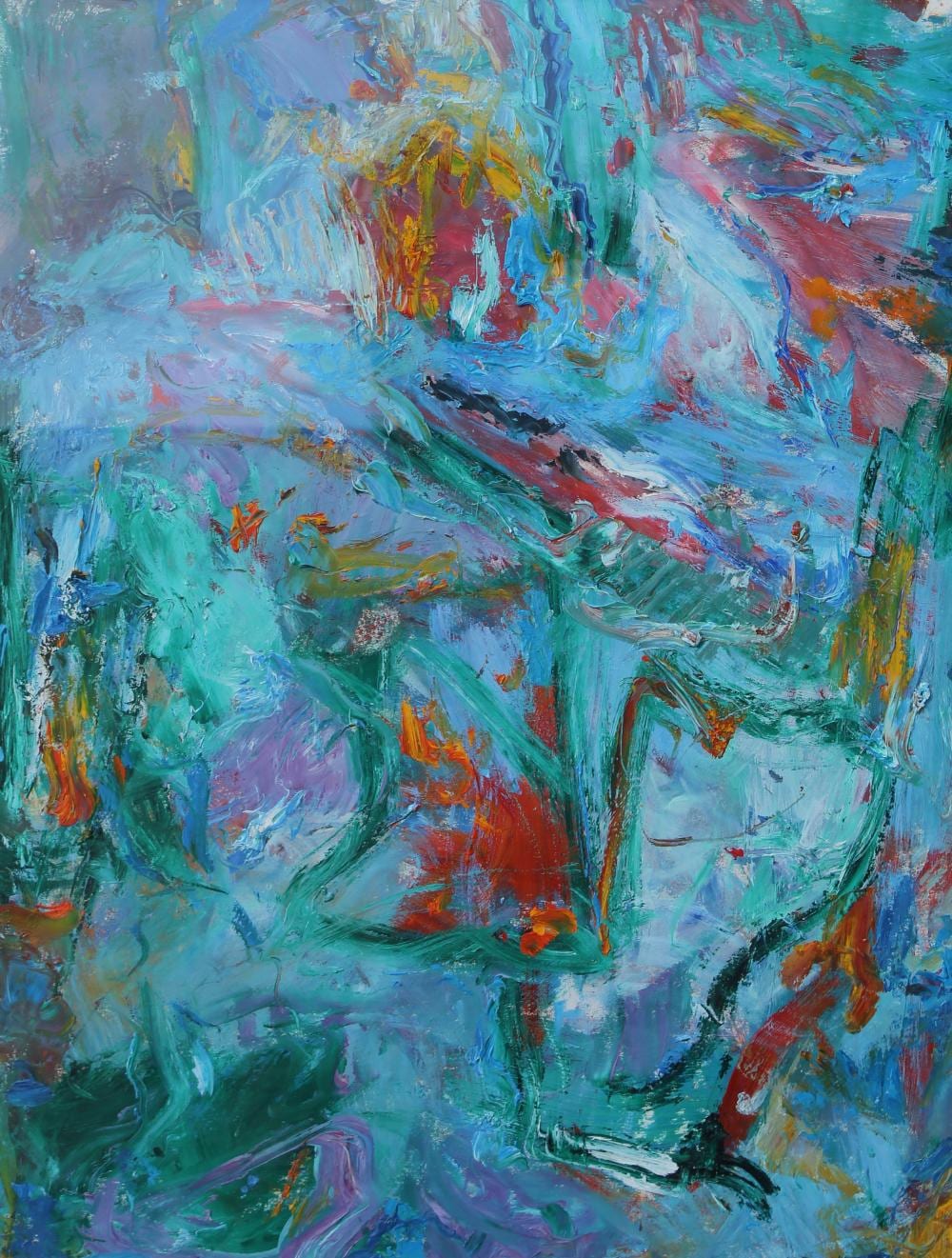 Thomas Koether comparable auction result: thomas koether ny fl b 1940 blue progression