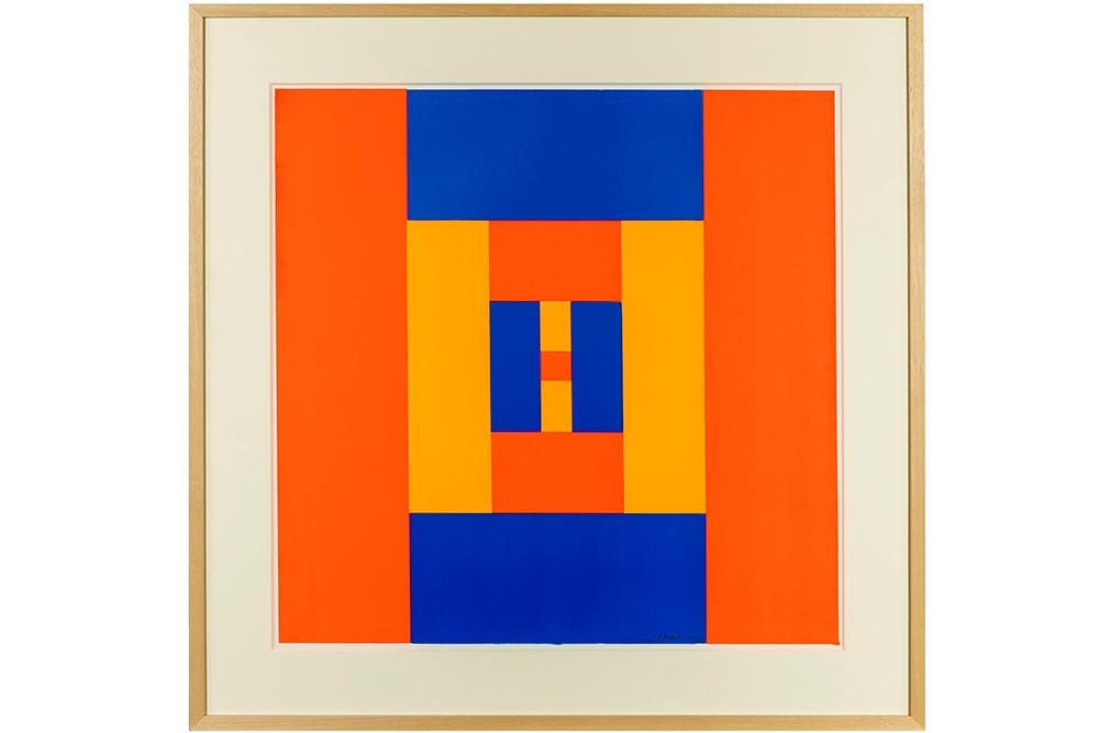 Victor Noël comparable auction result: victor no l 1916 2006 20th cent belgian abstract screenprint signed victor no l and dated xii 1971