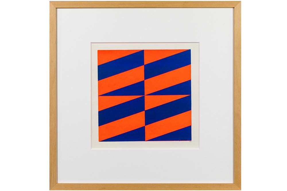 Victor Noël comparable auction result: victor no l 1916 2006 20th cent belgian abstract screenprint signed victor no l and dated 19 72