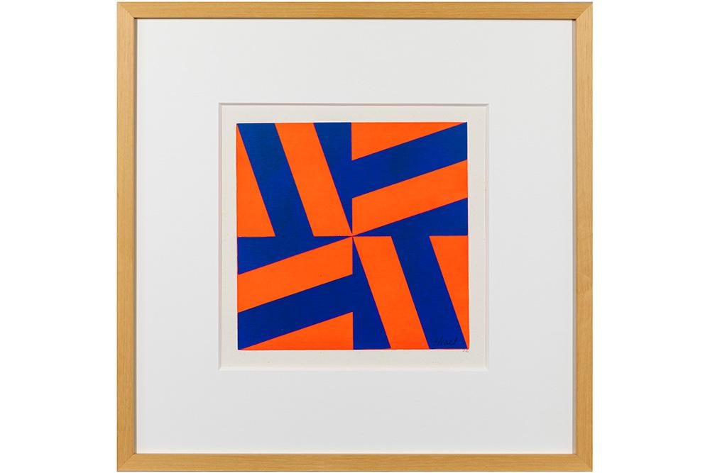 Victor Noël comparable auction result: victor no l 1916 2006 20th cent belgian abstract screenprint signed victor no l and dated 19 72