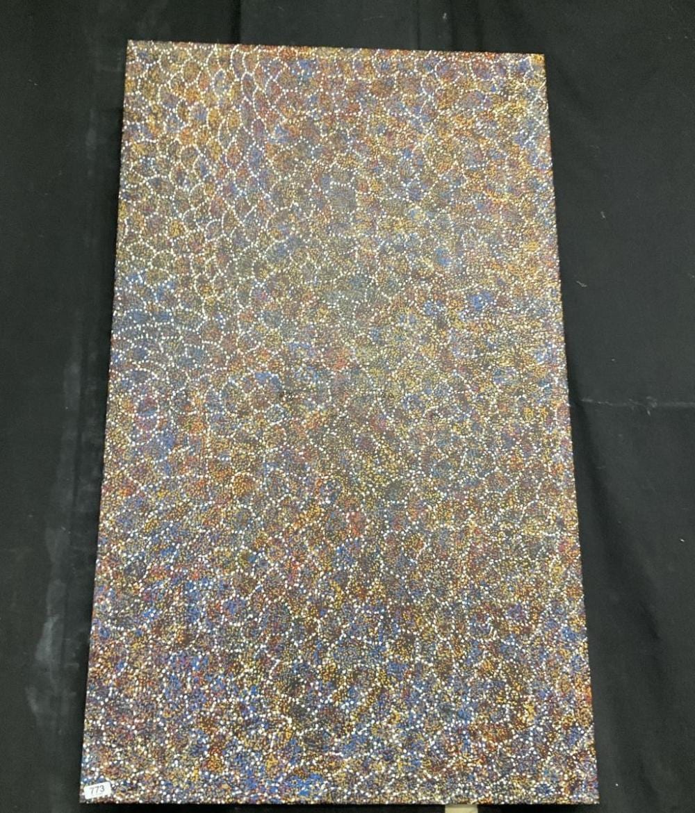 gracie morton dot painting · E J Ainger · 2026-04-22 Gracie Morton comparable auction result: gracie morton dot painting