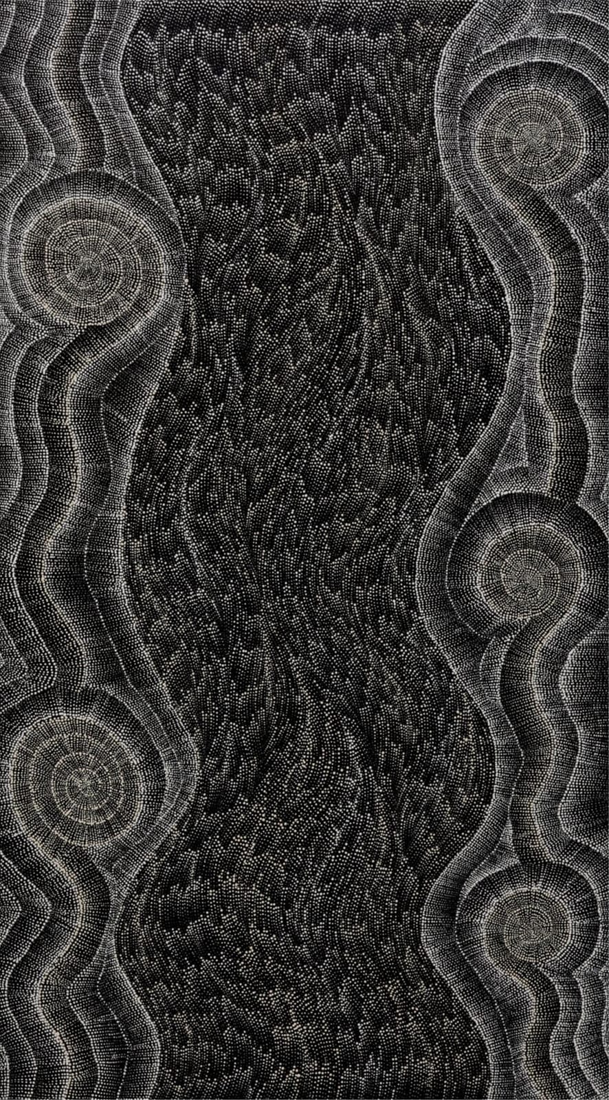 Corrina Ryan NAMPITJINPA comparable auction result: corrina ryan nampitjinpa sandhills acrylic on canvas 127cm x 71cm