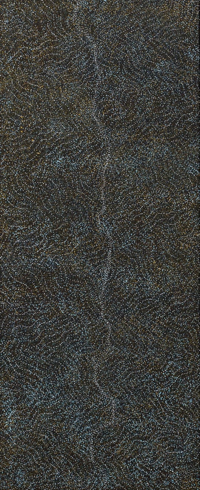 Annie Nelson Napangardi comparable auction result: annie nelson napangardi pattern of the desert landscape acrylic on canvas 100cm x 41cm