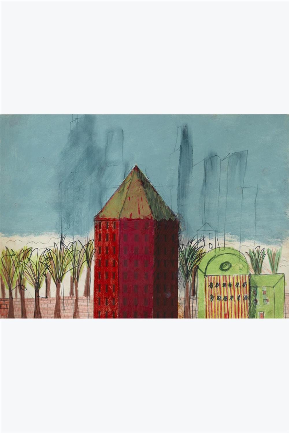 Aldo Rossi comparable auction result: aldo rossi 1931 1997 untitled