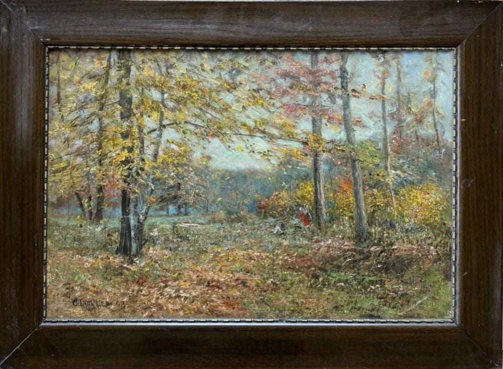 adam lehr autumn forest scene · Schwenke Auctioneers · 2026-05-05 Adam Lehr comparable auction result: adam lehr autumn forest scene