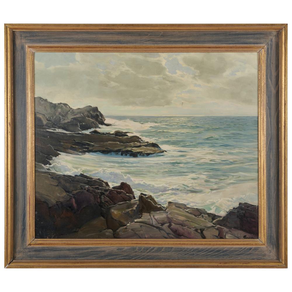 Frederick Judd Waugh comparable auction result: frederick judd waugh 1861 1940 filtering sunlight