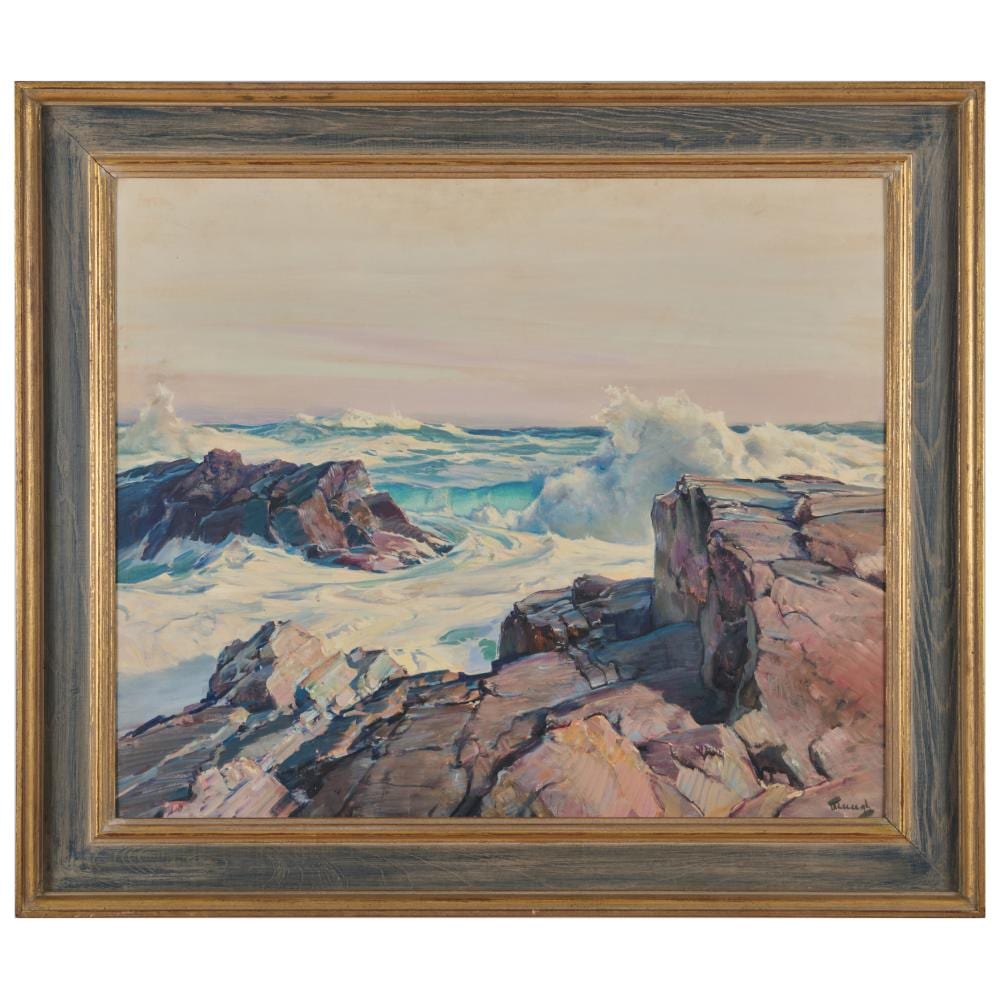Frederick Judd Waugh comparable auction result: frederick judd waugh 1861 1940 invading spindrift