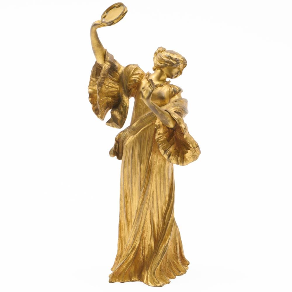 Agathon Leonard comparable auction result: agathon leonard 1841 1923 danseuse au tambourin
