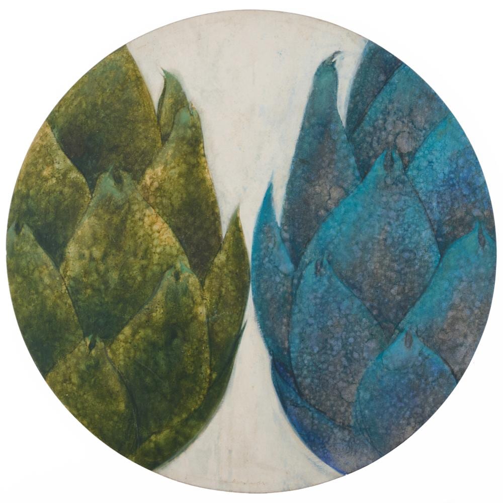 henry koehler 1927 2019 round blue green contact · STAIR · 2026-04-30 Henry Koehler comparable auction result: henry koehler 1927 2019 round blue green contact