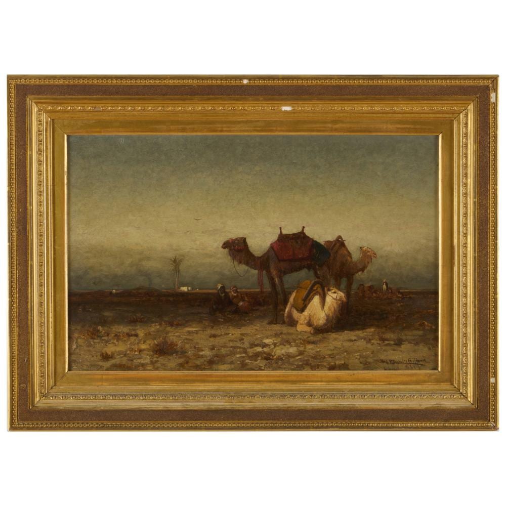 Robert Swain Gifford comparable auction result: robert swain gifford 1840 1905 bedouin in the desert