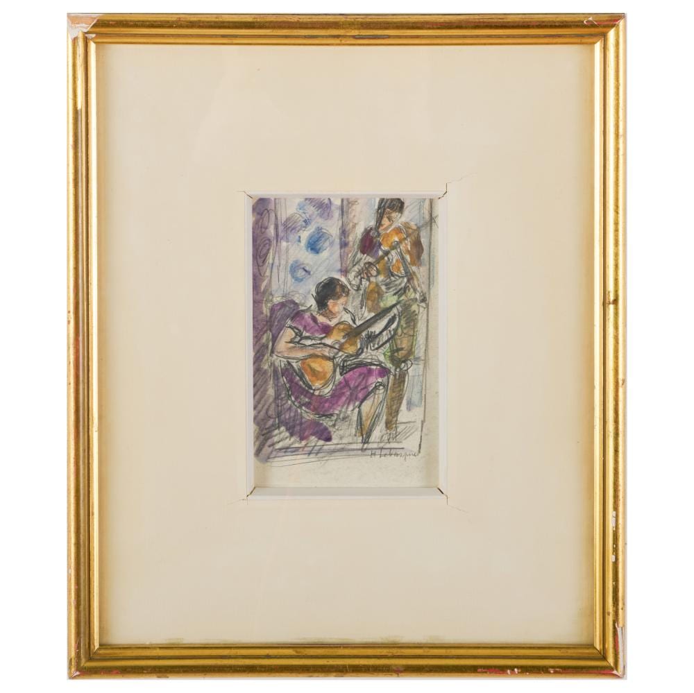 Henri Lebasque comparable auction result: henri lebasque 1865 1937 musicians