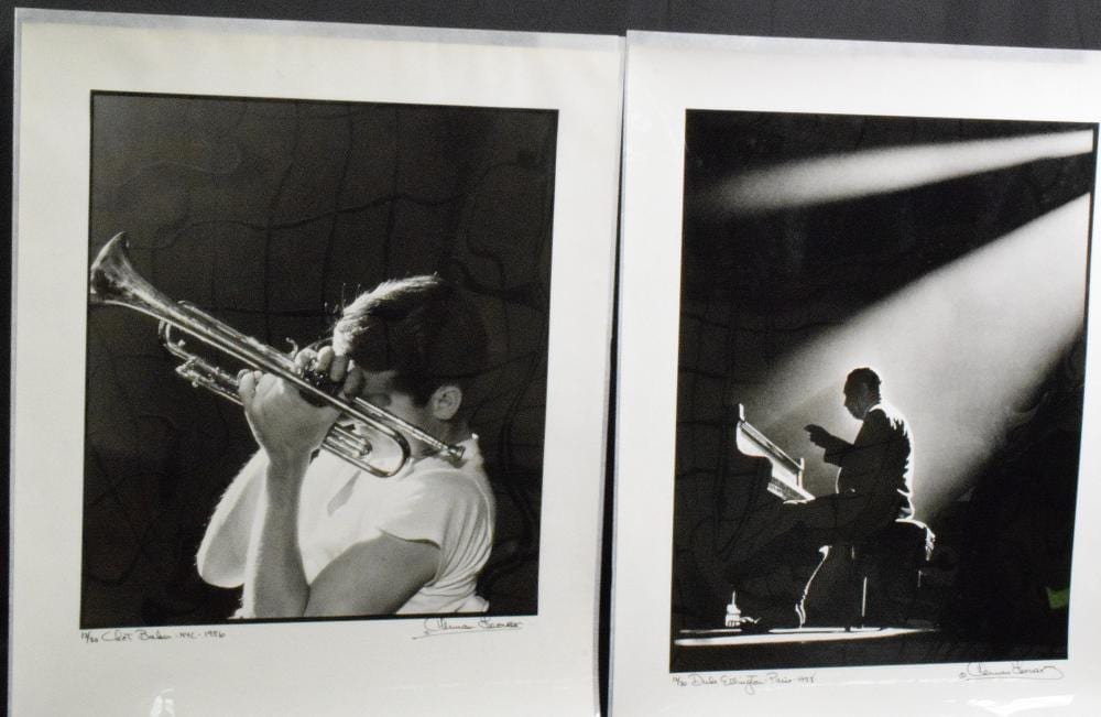 Herman Leonard comparable auction result: herman leonard signed photograph portfolio vol i
