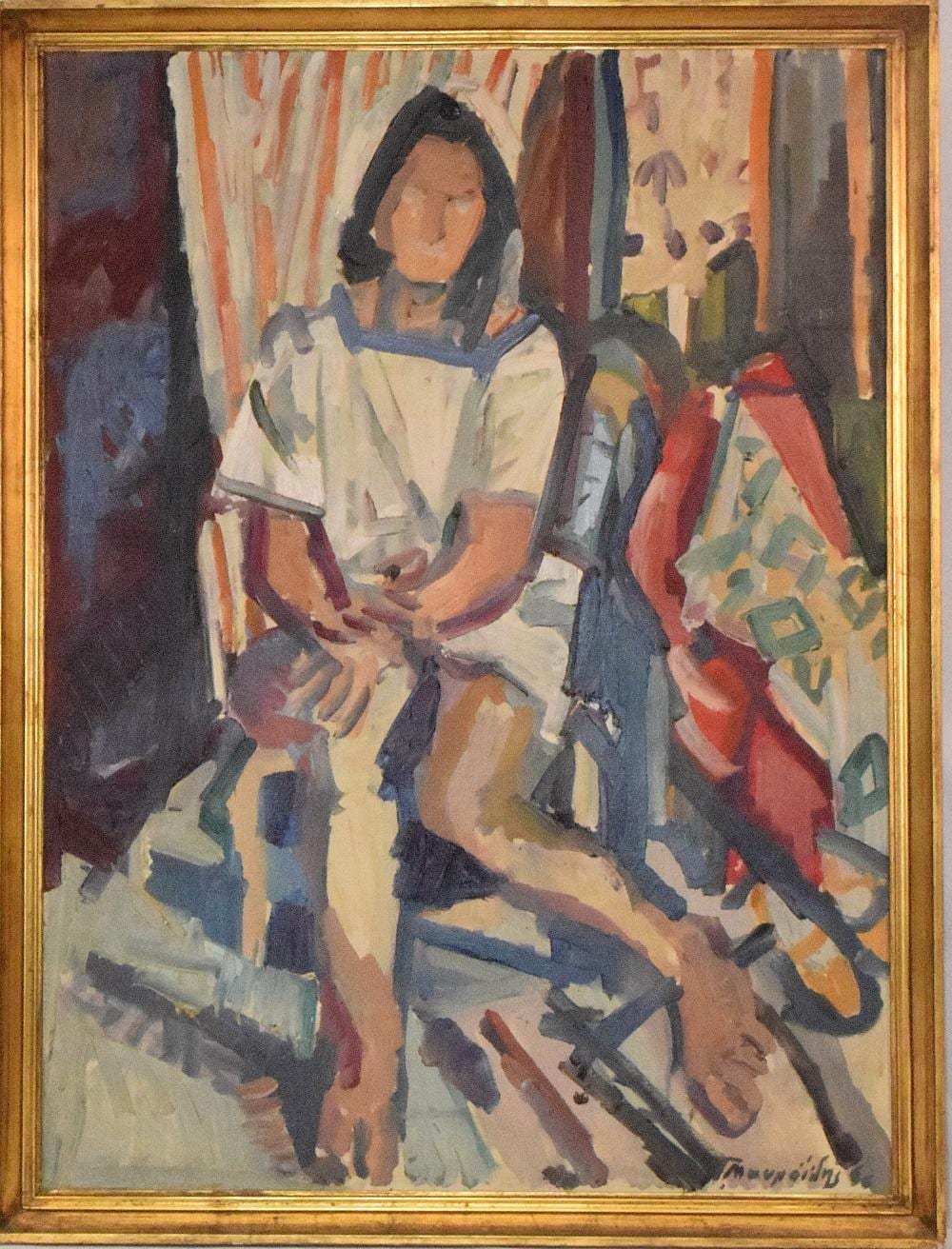 George Mavroidis comparable auction result: georgios mavroidis greek 1912 2003 painting