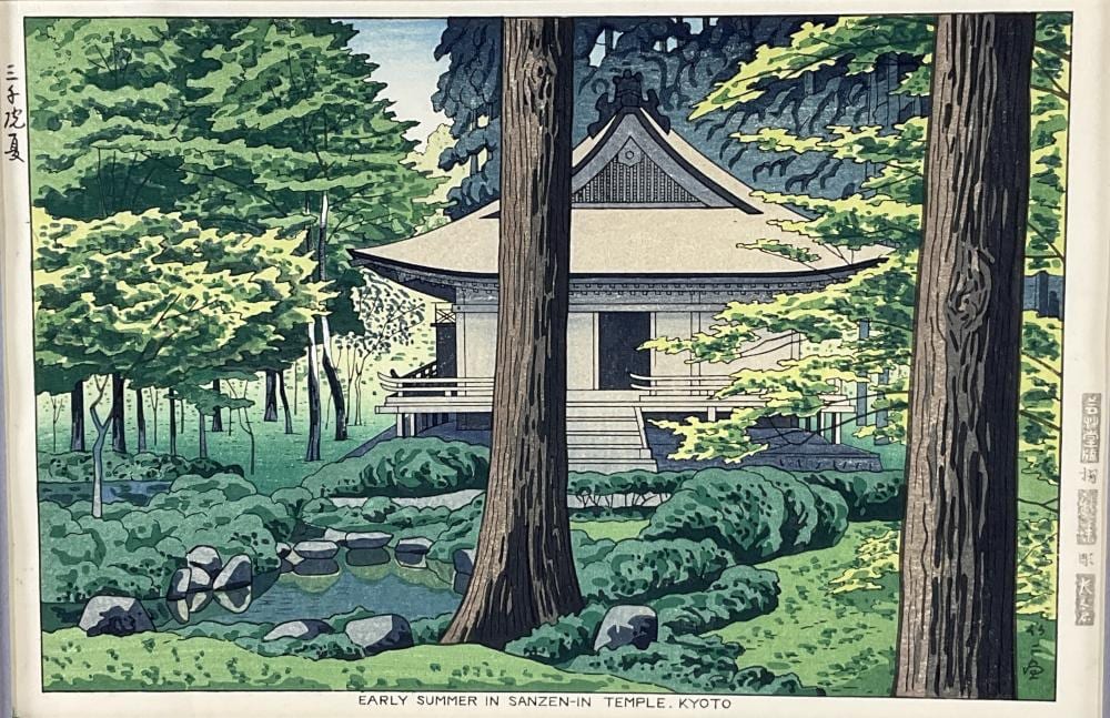 Takeji Asano comparable auction result: takeji asano 1900 1999 woodblock print