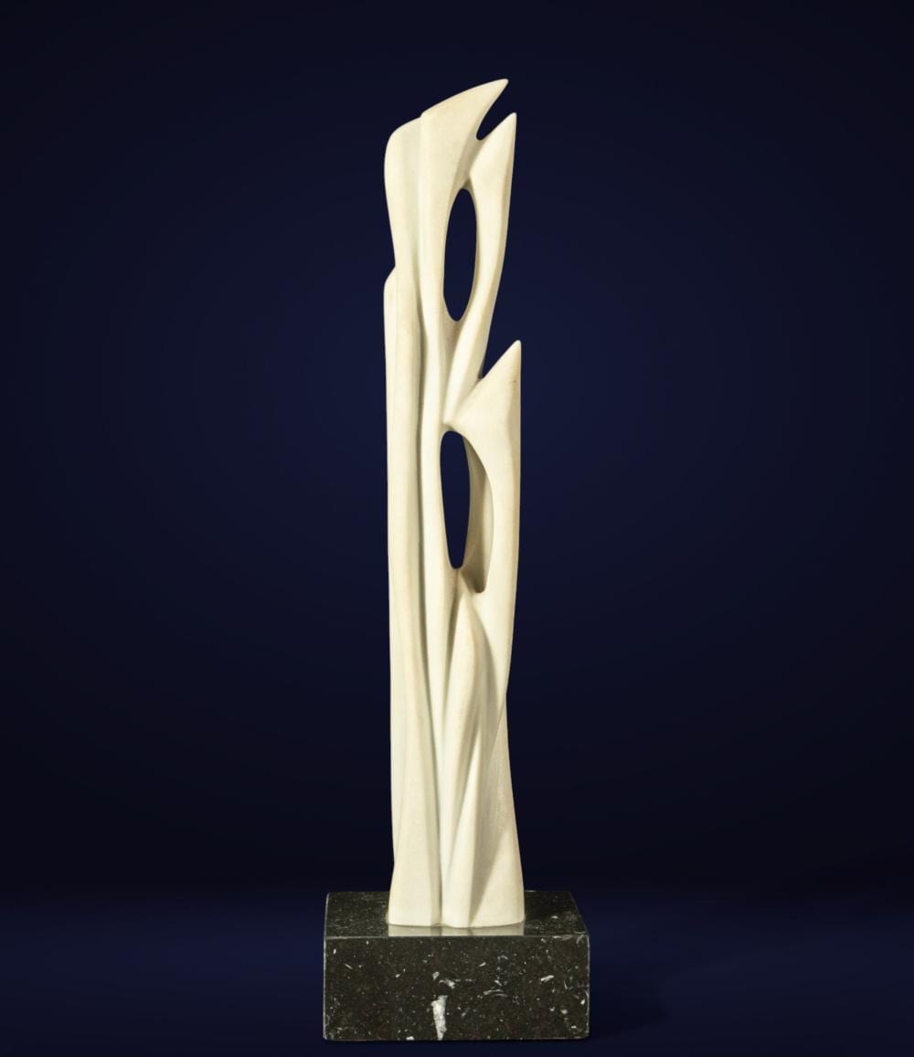 Pablo Atchugarry comparable auction result: pablo atchugarry montevideo 1954 stellar couple sculpture ed 181 333