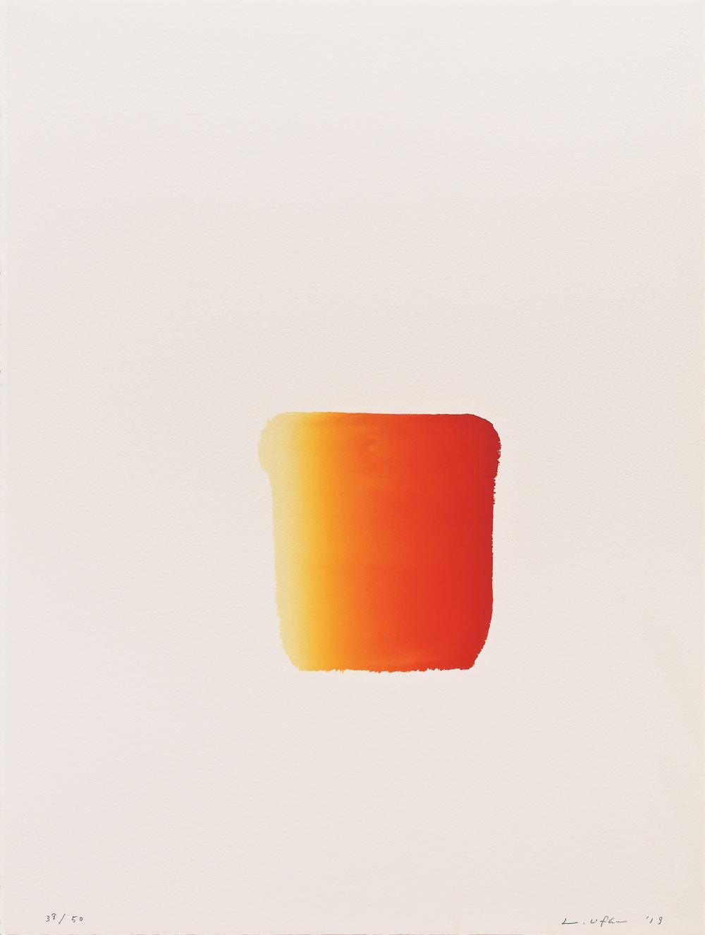 Lee UFan 1936- , Korean comparable sale