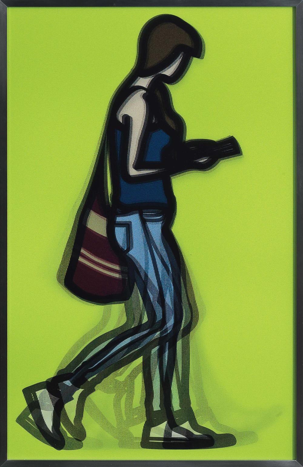 Julian Opie 1958- , British comparable sale