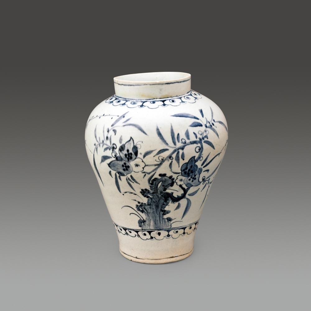 Blue & White Porcelain Jar comparable sale