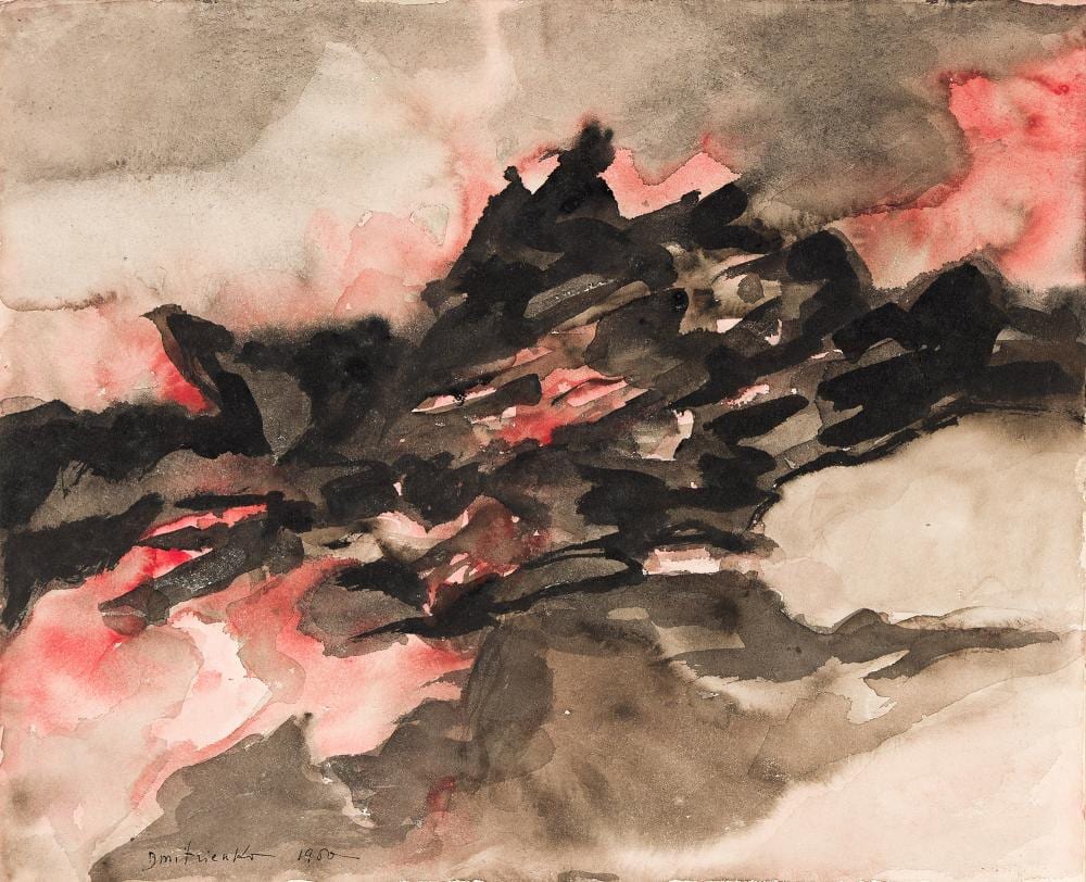 Pierre Dmitrienko comparable auction result: pierre dmitrienko untitled 1960