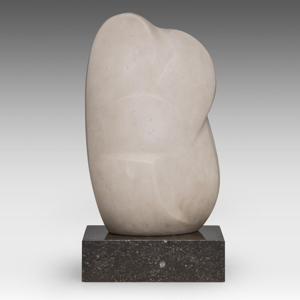 Gustaaf van den Meersche comparable auction result: gustaaf van den meersche 1891 1970 untitled abstract marble sculpture 37 cm 14 57 in
