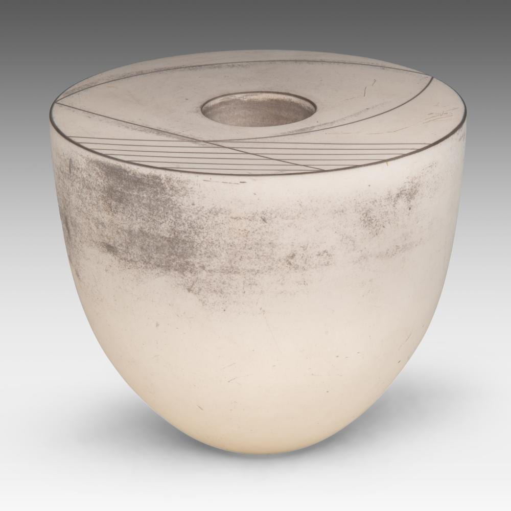 tjok dessauvage 1948 ceramic vase 2002 22 x 25 5 cm 8 66 x 10 03 in · Carlo Bonte Auctions · 2026-05-21 Tjok Dessauvage comparable auction result: tjok dessauvage 1948 ceramic vase 2002 22 x 25 5 cm 8 66 x 10 03 in