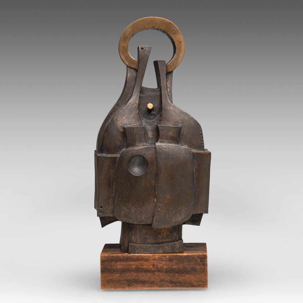 hubert minnebo 1940 untitled 1972 n 1 1 patinated bronze h 40 46 5 cm without with the base · Carlo Bonte Auctions · 2026-05-19 Hubert Minnebo comparable auction result: hubert minnebo 1940 untitled 1972 n 1 1 patinated bronze h 40 46 5 cm without with the base