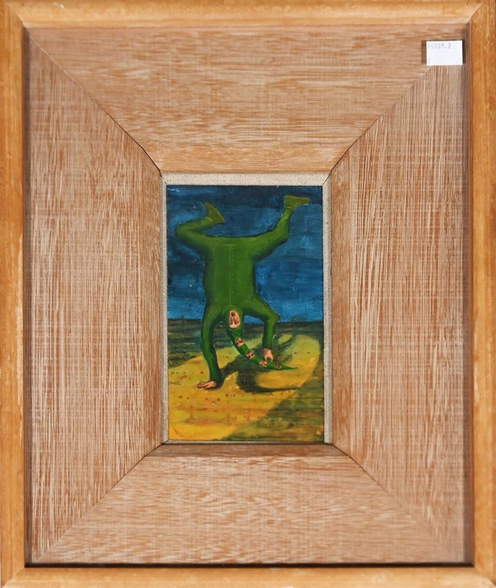 Geoff Ricardo comparable auction result: geoffrey ricardo green jester 1984