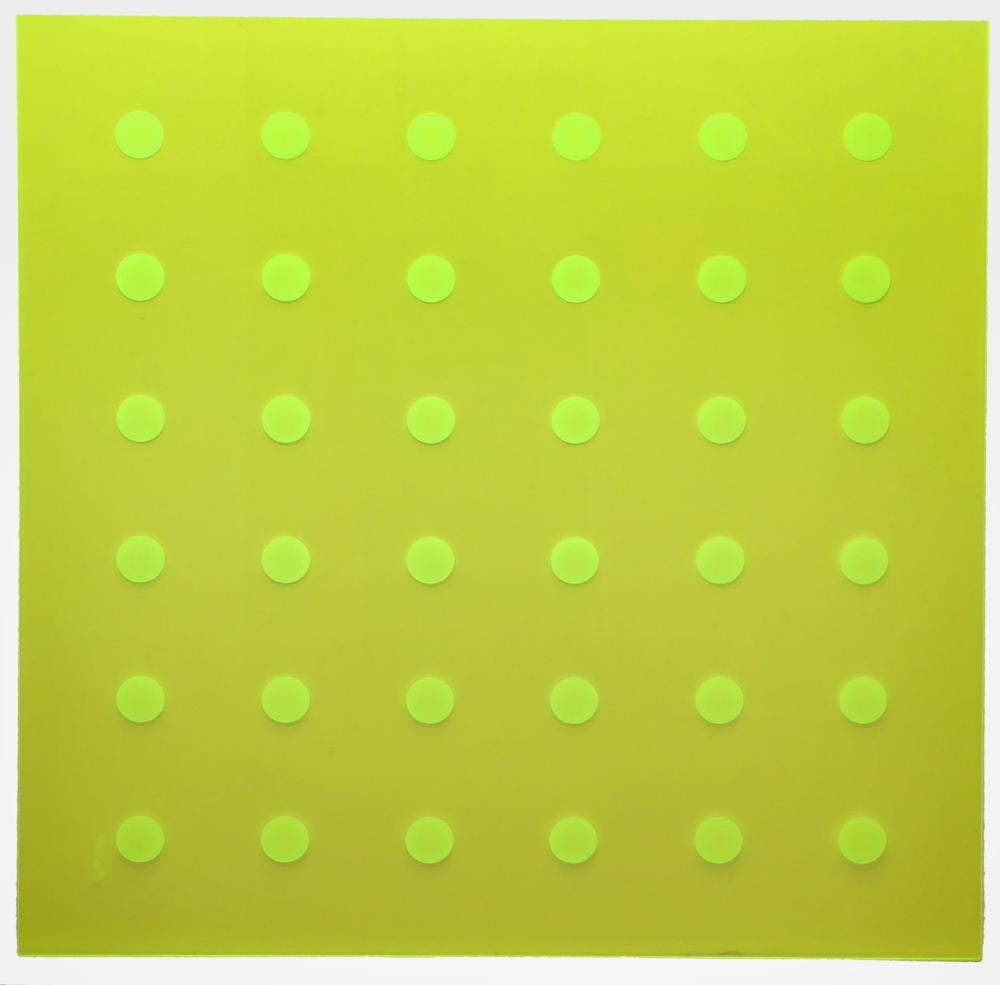 John Michael Armleder comparable auction result: john armleder ohne titel