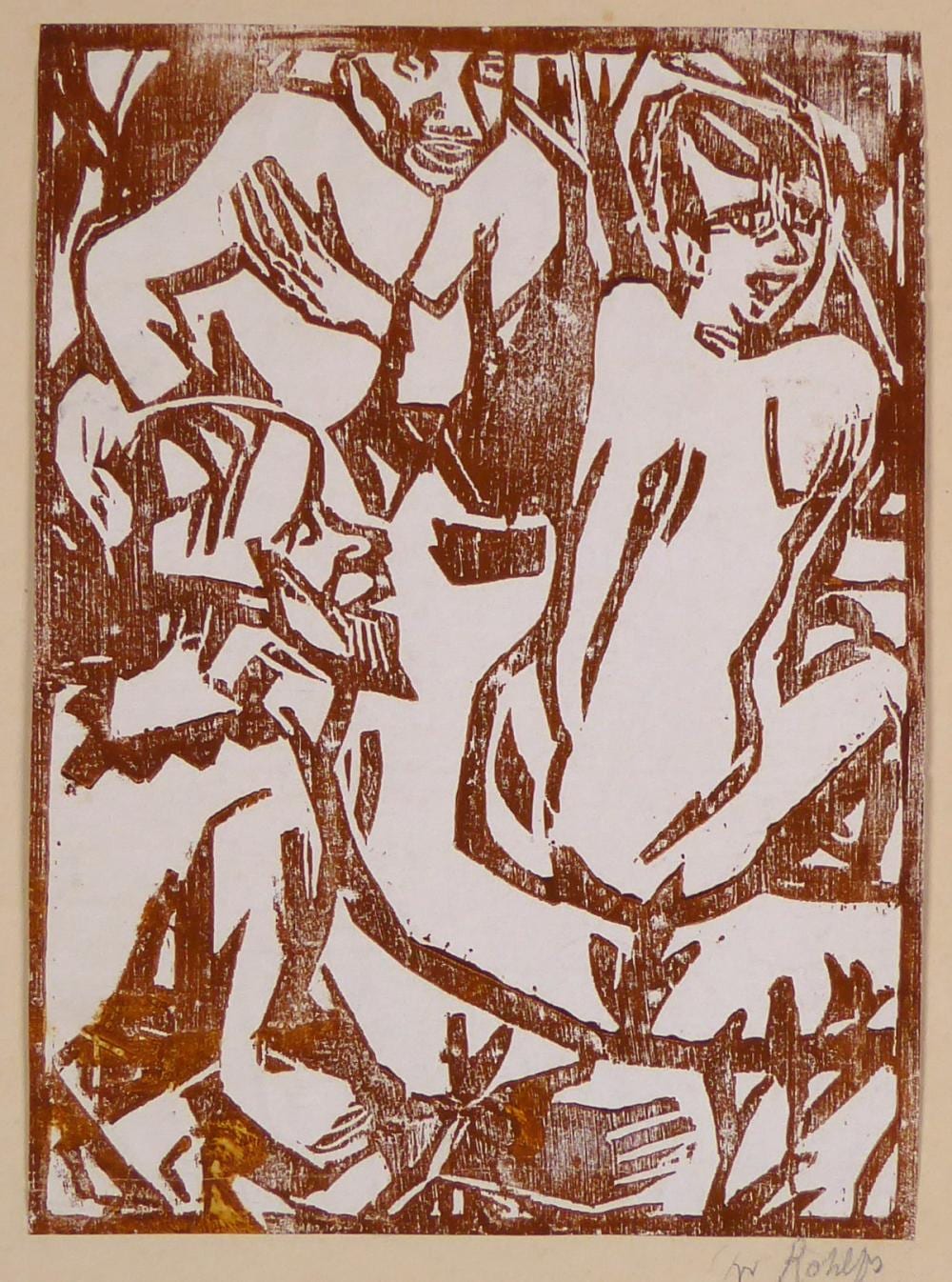 Christian Rohlfs comparable auction result: christian rohlfs susanna im bade