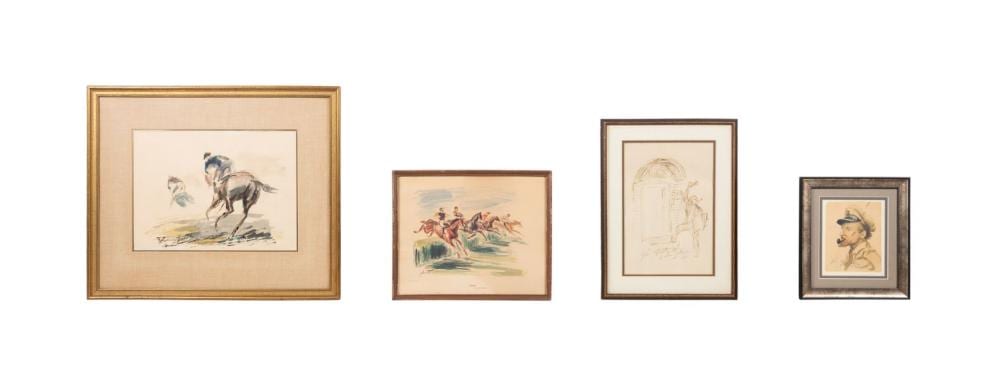John Groth comparable auction result: john groth 2 works on paper and 2 lithographs