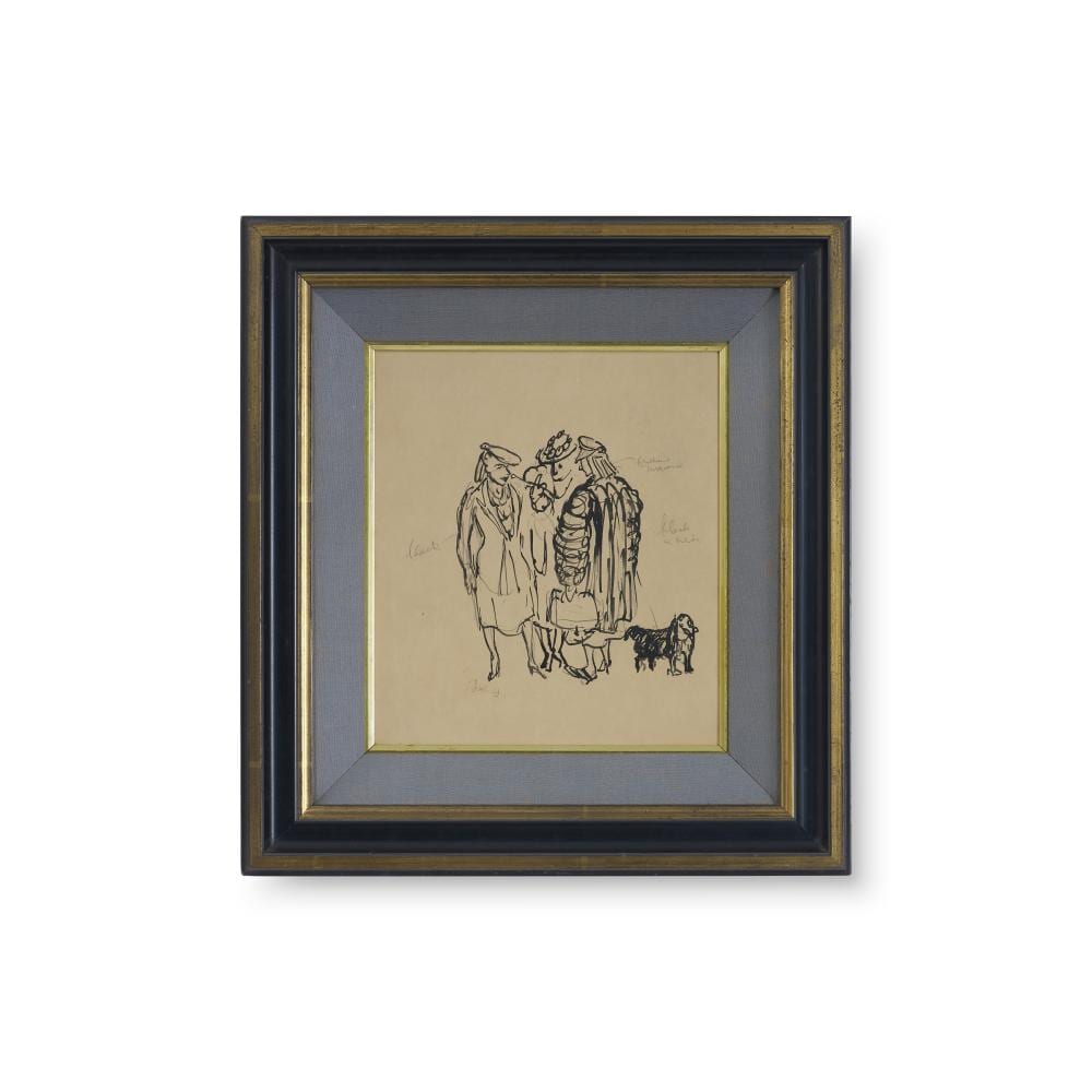 William Dobell comparable auction result: william dobell 1899 1970 women gossiping 1943