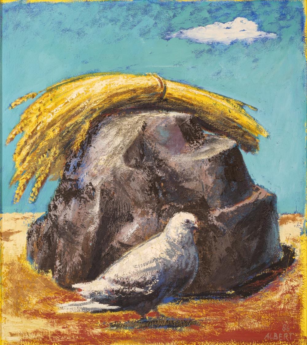 Hermann Albert comparable auction result: hermann albert untitled