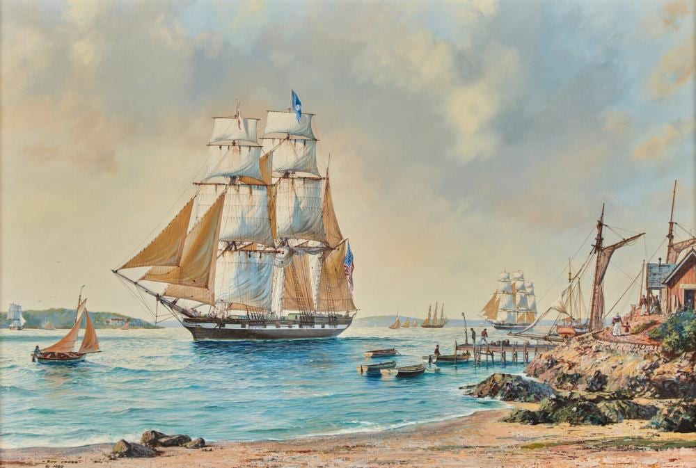 roy cross british 1924 2024 the old port of marblehead c 1840 1980 · Freeman’s · 2026-05-12 Roy Cross comparable auction result: roy cross british 1924 2024 the old port of marblehead c 1840 1980