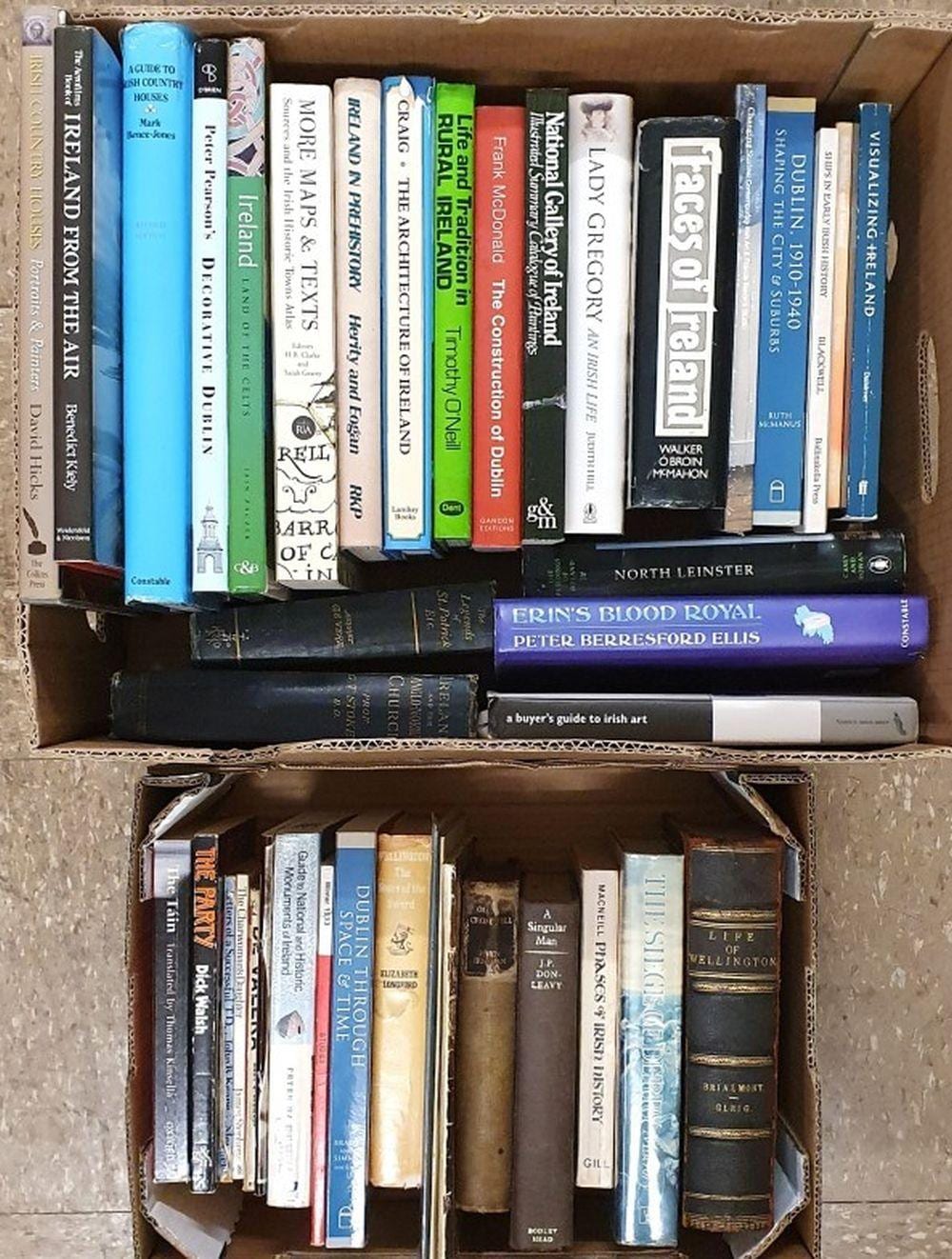 M. Kuglmayr comparable auction result: collection of mainly irish titles such as ships in early irish history by m