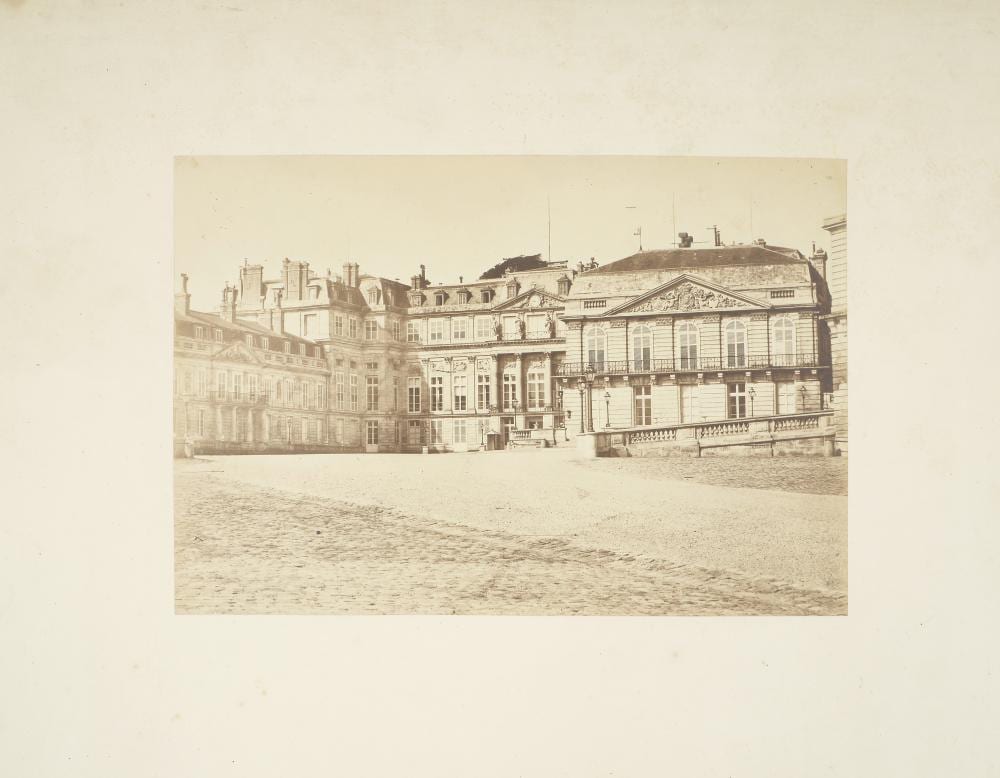 georges comte de la personne 1844 1925 ch teau de saint cloud ca 1862 1868 · Gros-Delettrez · 2026-05-06 Georges Lucien Guyot comparable auction result: georges comte de la personne 1844 1925 ch teau de saint cloud ca 1862 1868