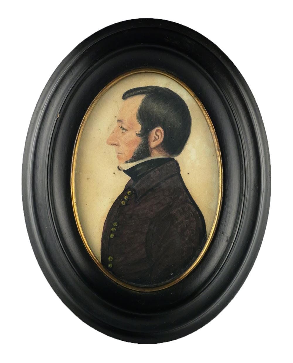 Jacob Maentel comparable auction result: jacob maentel miniature portrait
