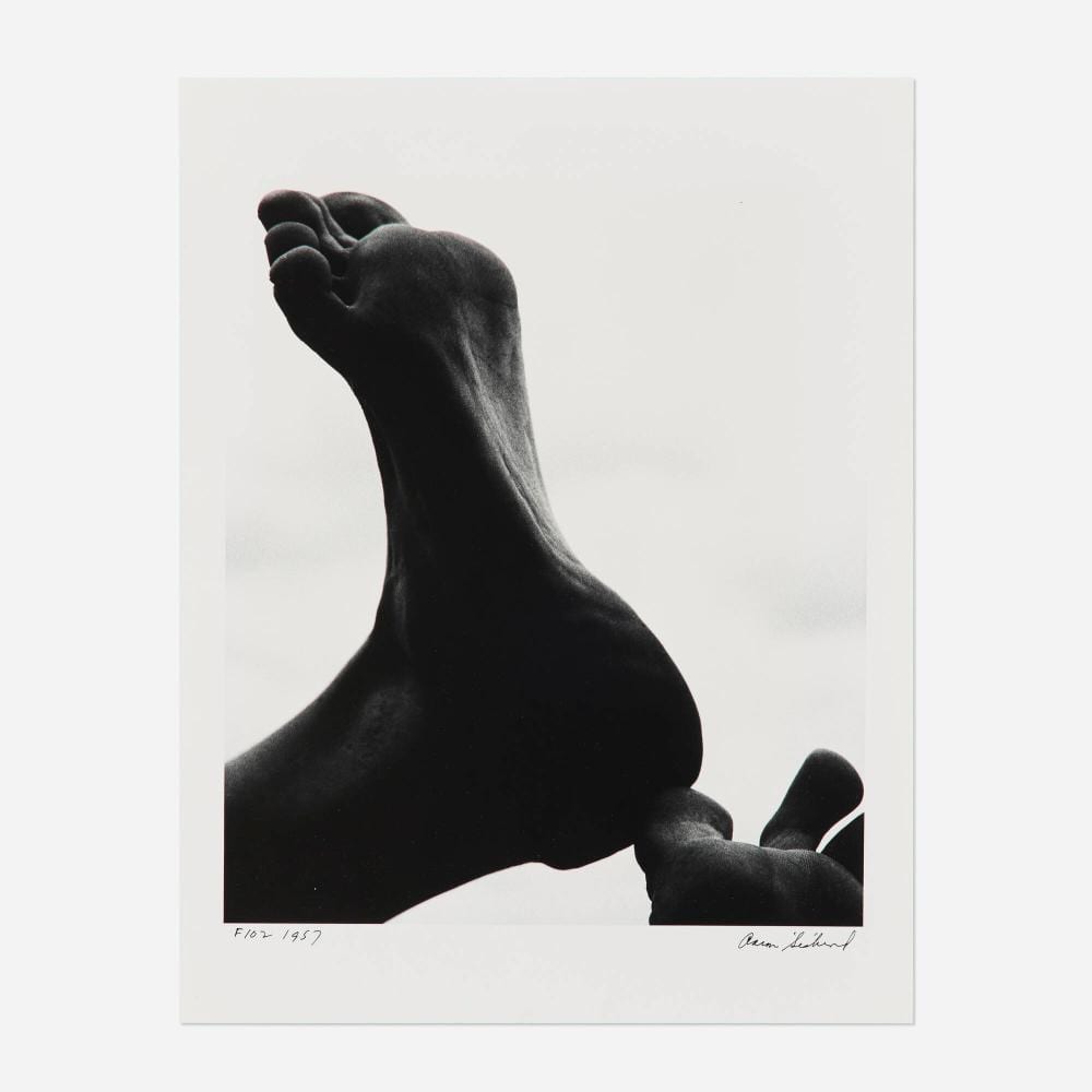 Aaron Siskind comparable auction result: aaron siskind f102