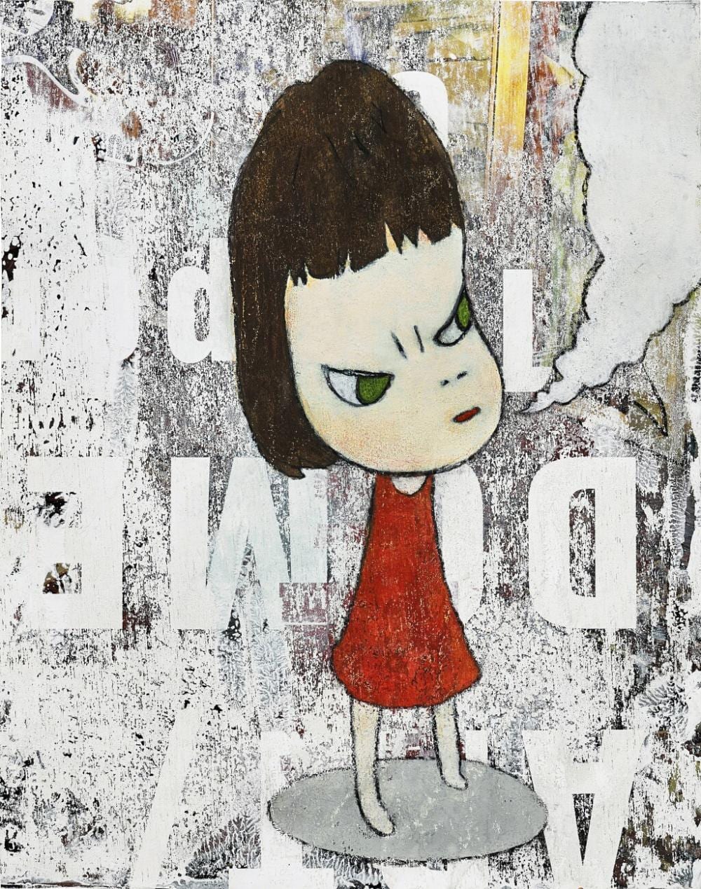 Yoshitomo Nara 奈良美智 | It's a Cold Day 寒冷的一天 comparable sale