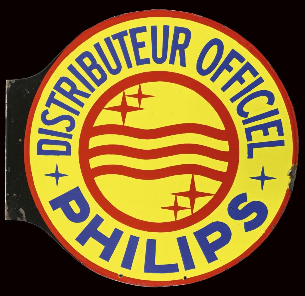 philips distributeur officiel porcelain sign beautiful condition · Wormser Classic Auctions GmbH · 2026-05-08 Philips Koning comparable auction result: philips distributeur officiel porcelain sign beautiful condition