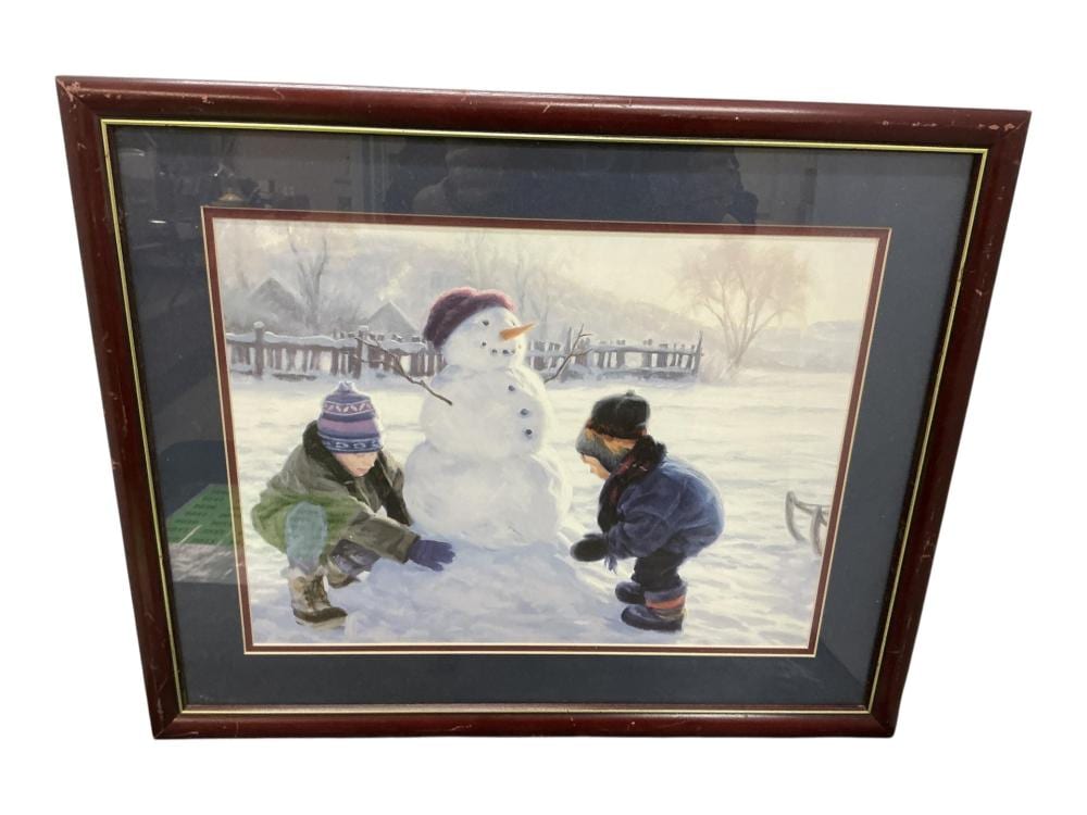 framed print winter monument by robert duncan · Apple Tree Auction Center · 2026-04-29 Robert Duncan comparable auction result: framed print winter monument by robert duncan