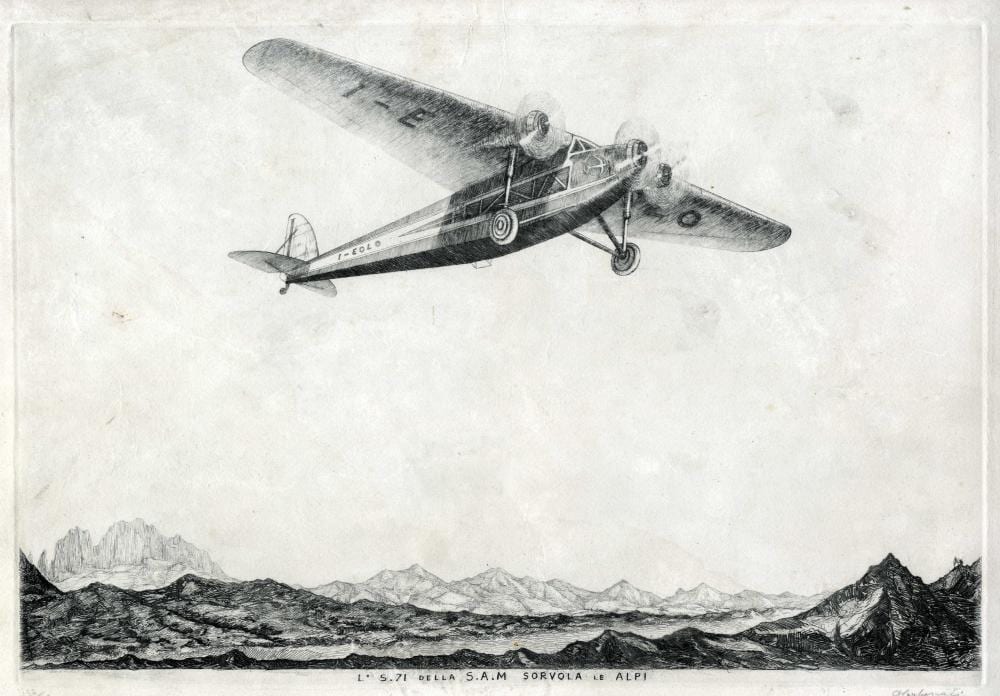 Antonio Carbonati comparable auction result: antonio carbonati lotto composto di 5 incisioni 1922