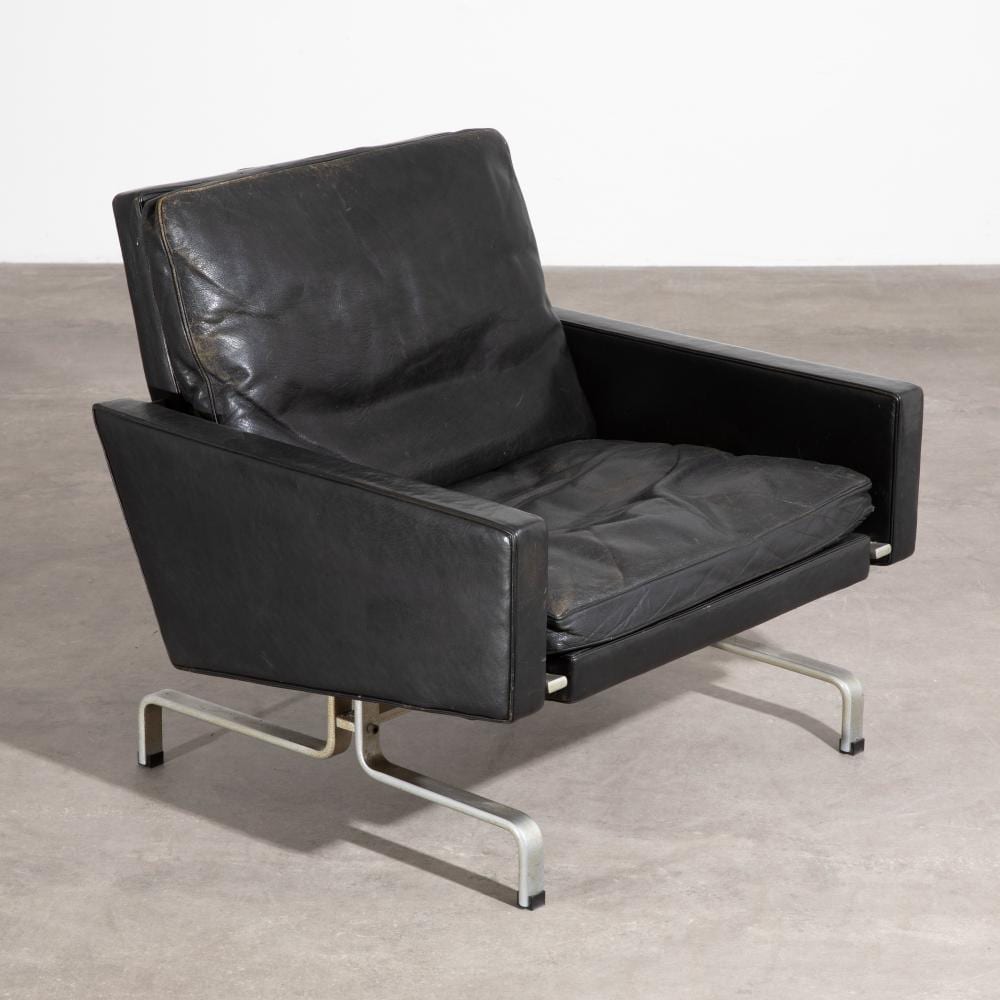 Poul Kjaerholm comparable auction result: poul kjaerholm armchair model pk 31