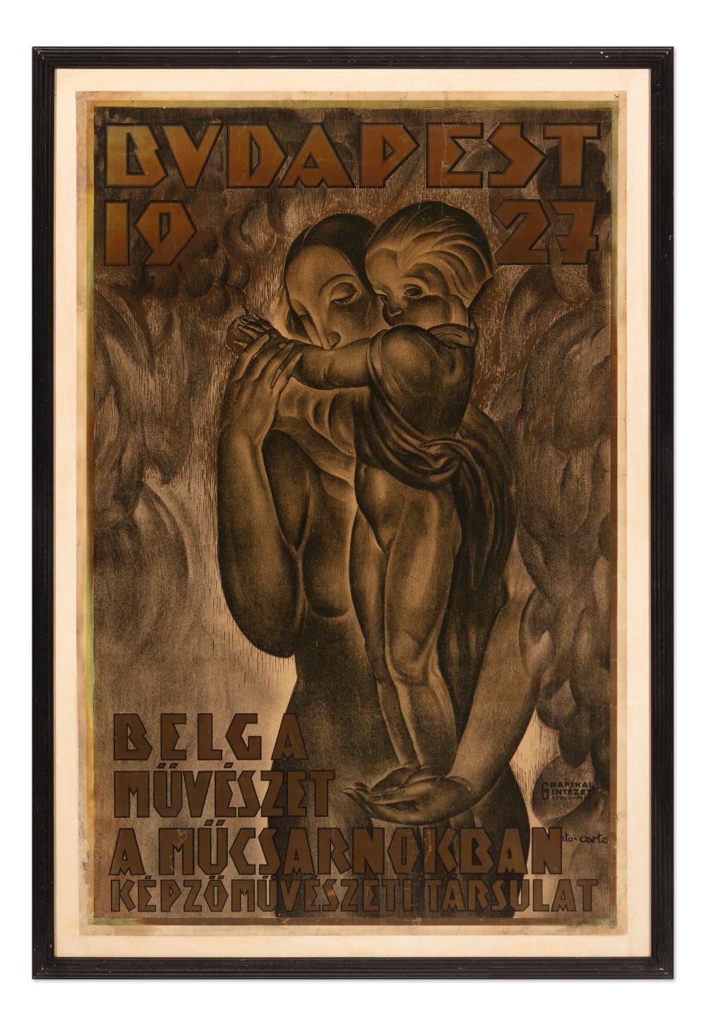 Anto Carte comparable auction result: anto carte belgium belgian 1886 1954 budapest 1927