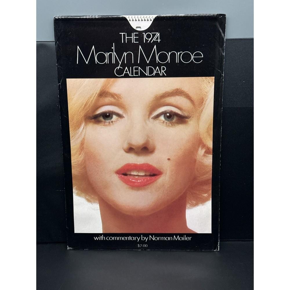 Norman Mailer comparable auction result: 1974 marilyn monroe calendar by norman mailer
