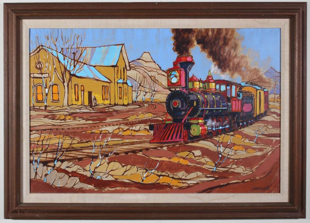frederick carter oil on canvas · O'Gallerie · 2026-05-04 Frederick Carter comparable auction result: frederick carter oil on canvas